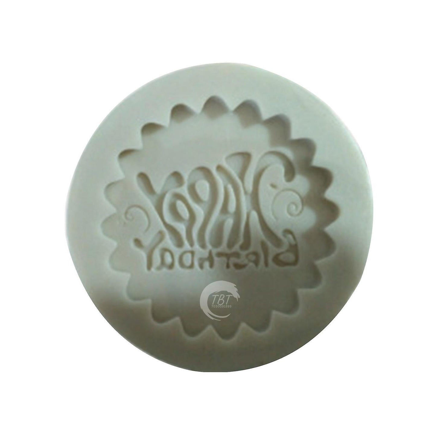 Happy Birthday Letters  Silicone Fondant Mold