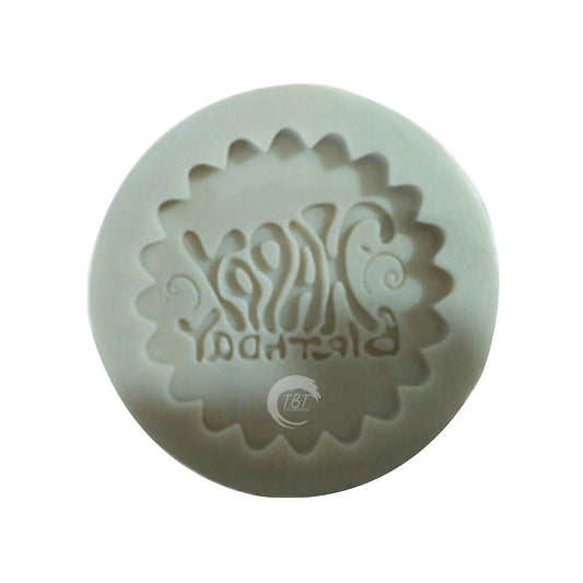 Happy Birthday Letters  Silicone Fondant Mold
