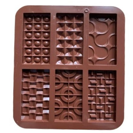 Multiple Shape Silicone Chocolate bar Making Mold