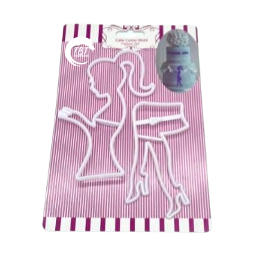 Fashion Girl Fondant and Cookie Cutter