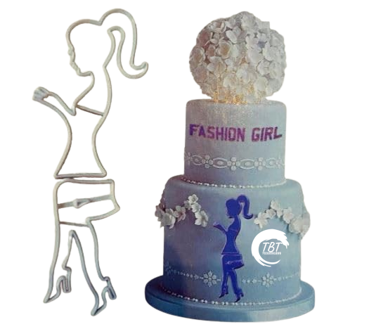 Fashion Girl Fondant and Cookie Cutter