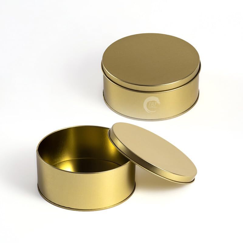 Golden Dream Cake Tin 5.5x2.5 Inch
