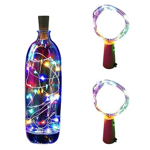 Multicolor LED Cork Light 2M