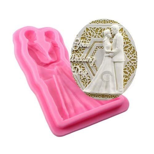 Wedding Couple Silicone Fondant Mold