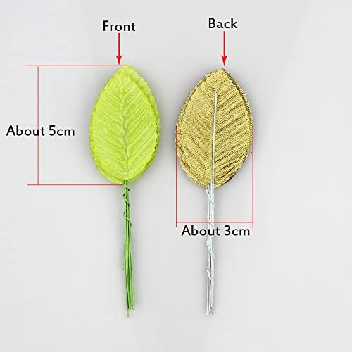 Artificial Leaves Flower Cake Decoration ( Pack Of 10 Pcs )