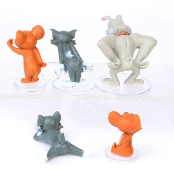 Tom & Jerry Cake Decoration Toy { Set Of 5 Piece }