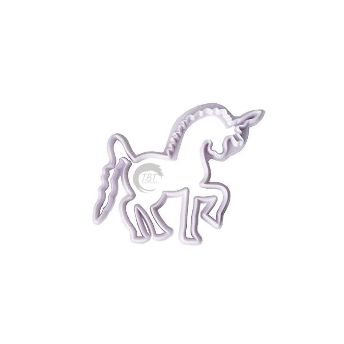 Single Unicorn Cookie And Fondant Cutter