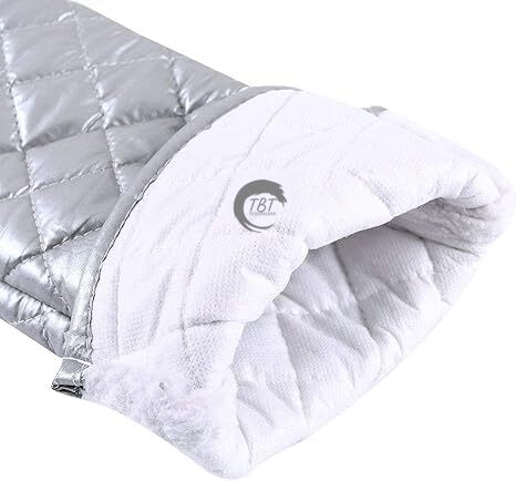 Imported Silver Microwave Oven Glove Set