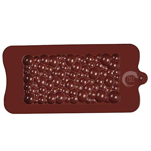 Bubble Design Silicone Chocolate Bar Mold