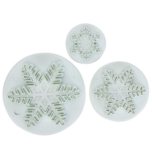 Snowflake Plunger Fondant Cutter