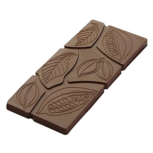 Leaf Design Chocolate Silicone Bar Mold