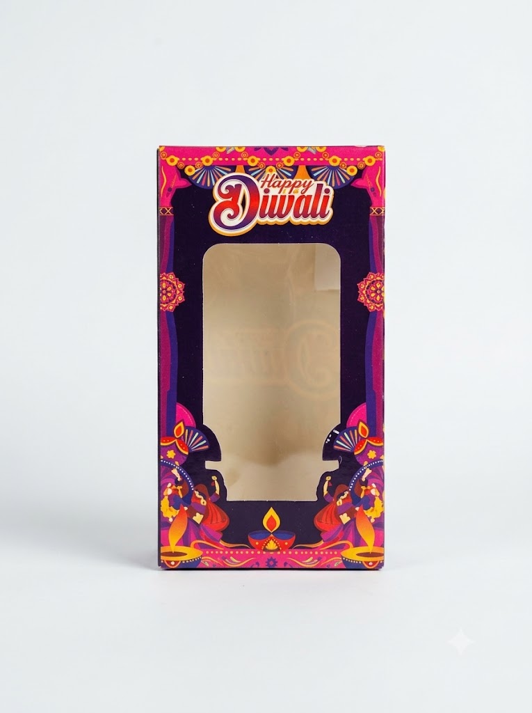 Diwali Theme Chocolate Big Bar Box (Pack of 10Pcs)