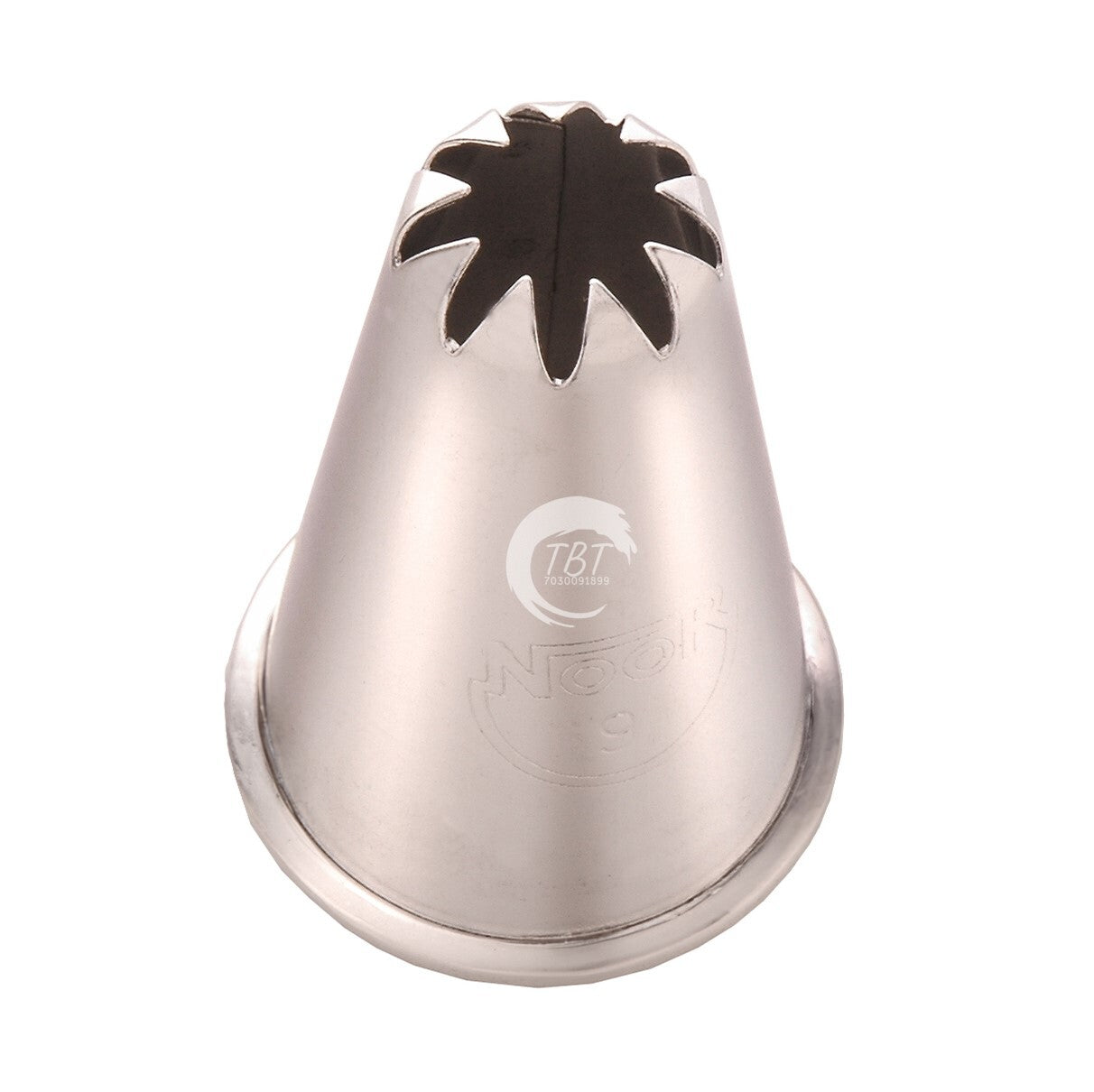 Noor Stainless Steel Icing Piping Nozzle - T9