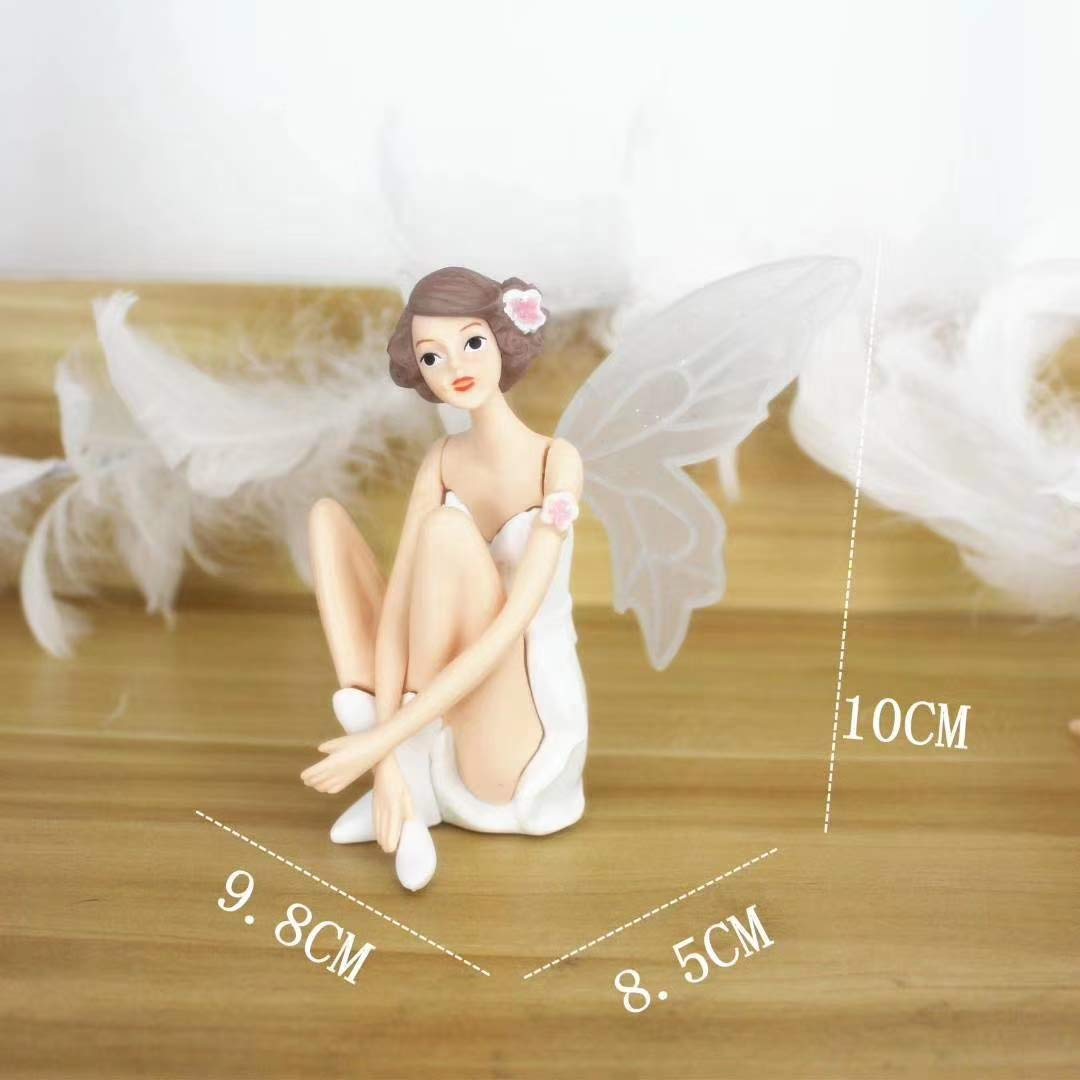 Fairy Angel Dolls Fairies Cake Toy Topper { Set Of 3 Piece }