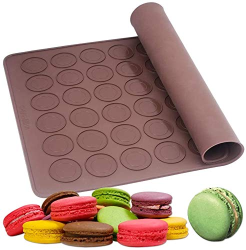 48 Cavity Macaron Silicone Mat