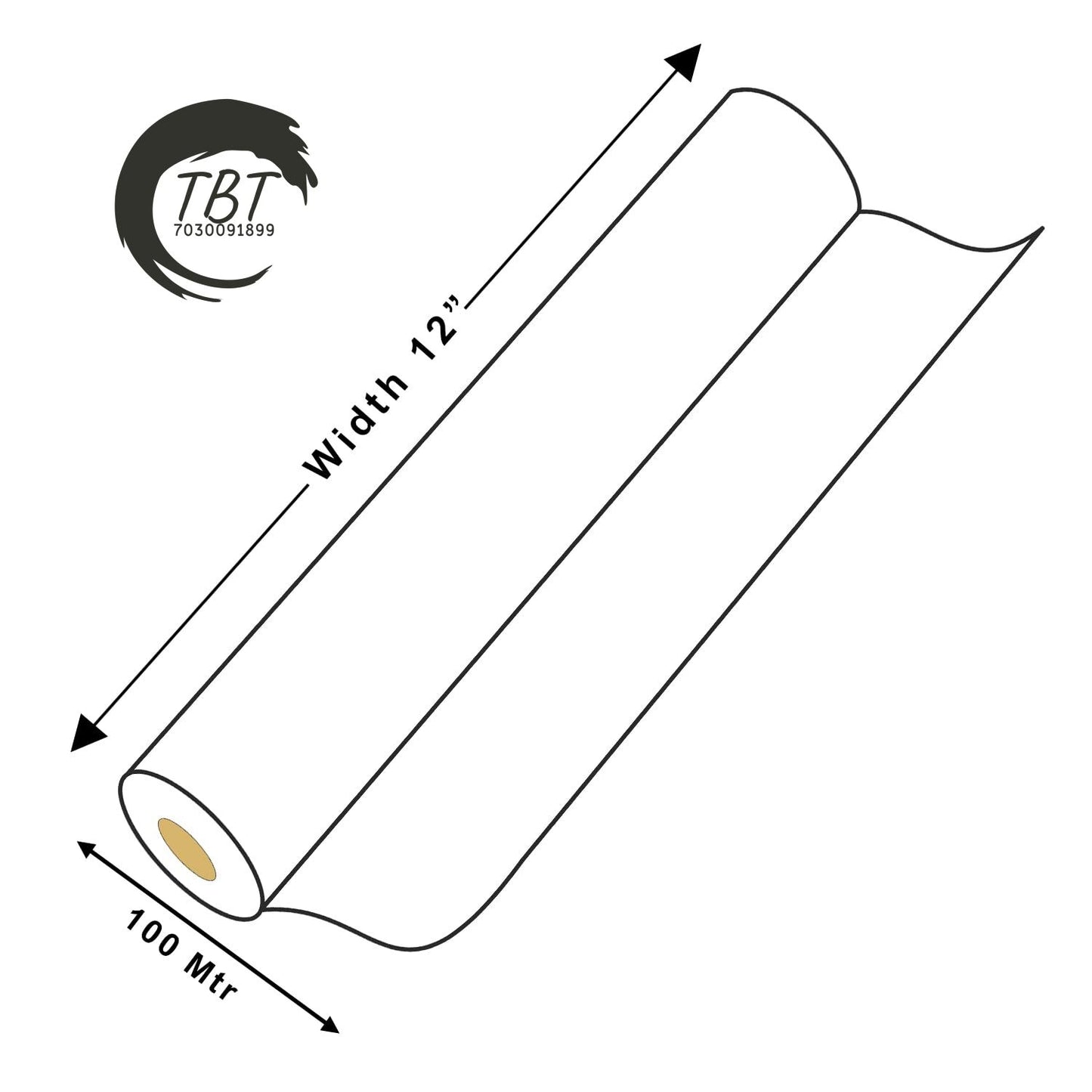 Cling Film Wrap 100 Meters Non-Stick Microwave Safe