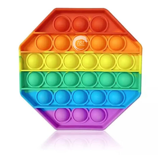 Hexagon Pop It Push pop Bubble Toy/Silicone Chocolate Mold
