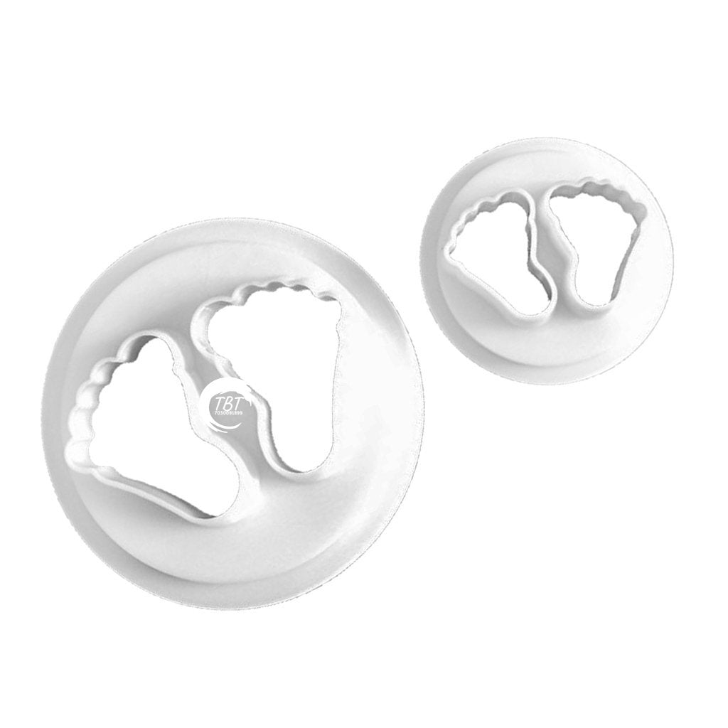 Mini Baby Feet Fondant Cutter