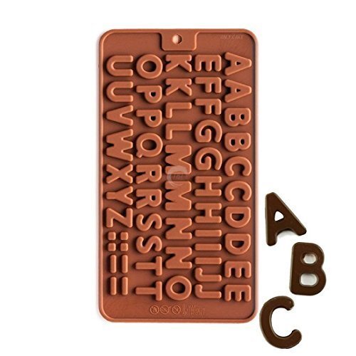 ABCD Alphabet Chocolate Silicone Mold