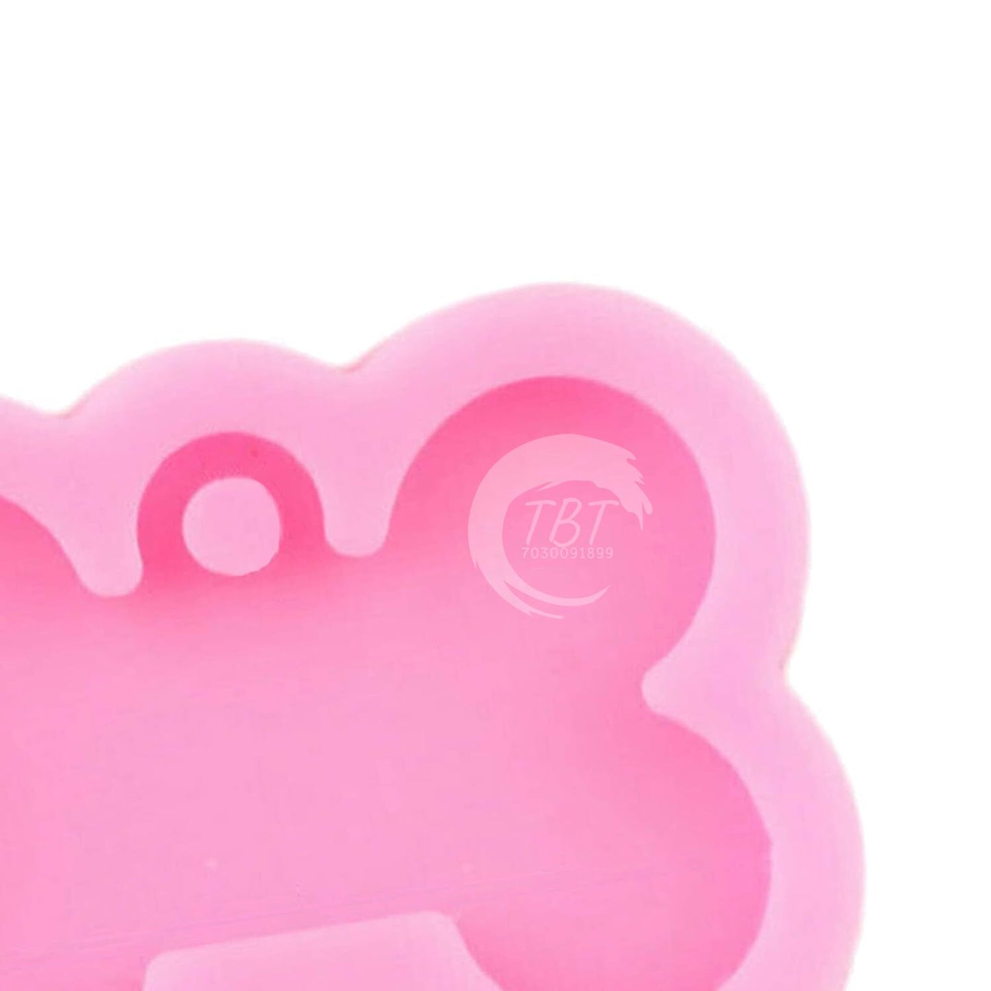 Bone Shape Dog Tag Silicone Fondant Mold