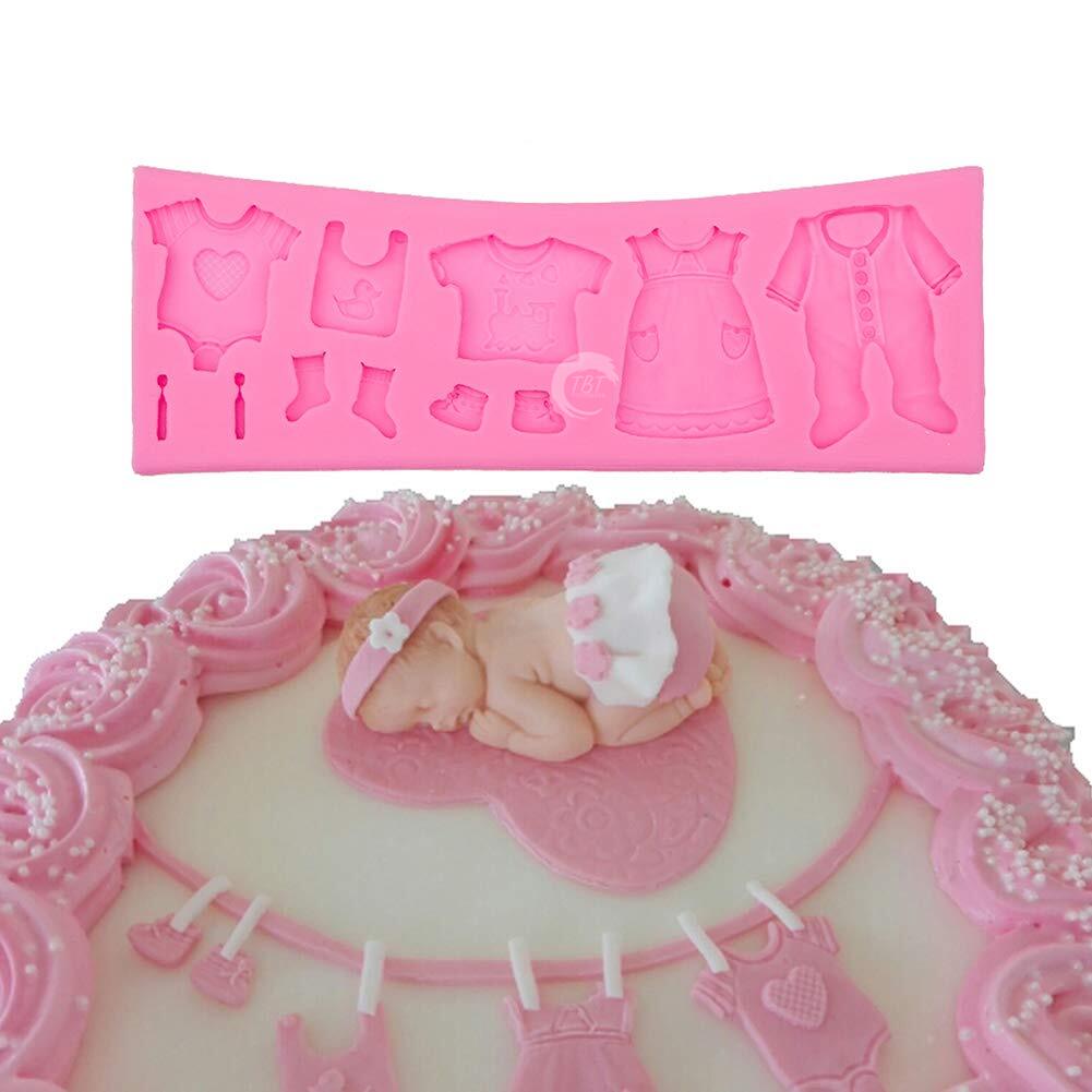 Baby Clothes Silicone Fondant Mold