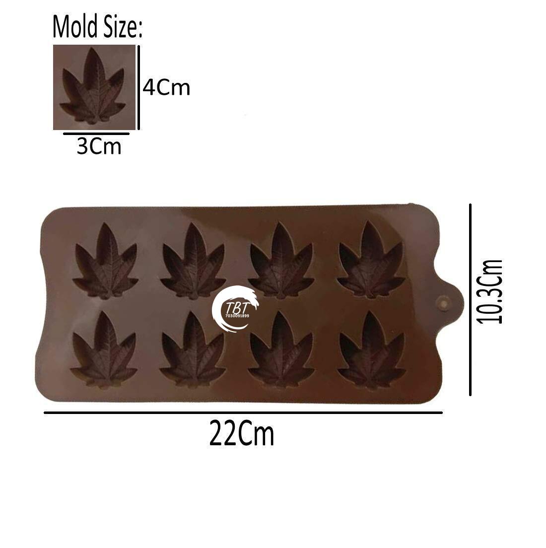 Silicone Leaf Chocolate Mold