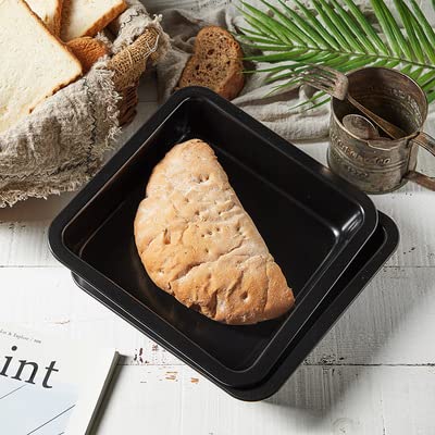 Nonstick Square Cake Mould, Big , 20 cm x 20 cm x 4.5 CM