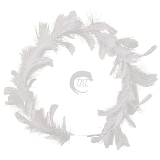 White Round Feather