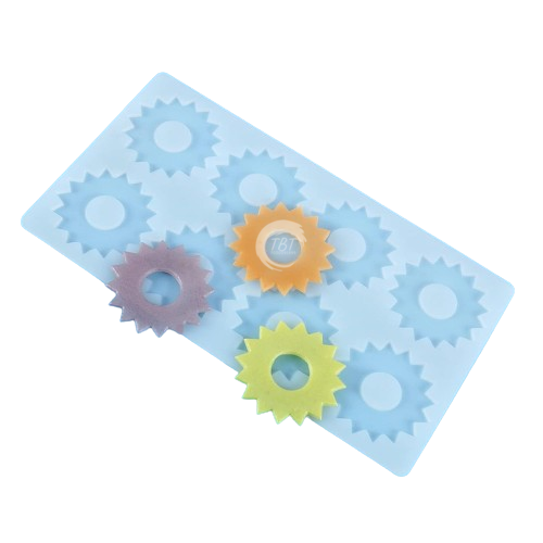 Sunflower Shape Silicone Garnishing Sheet Mold