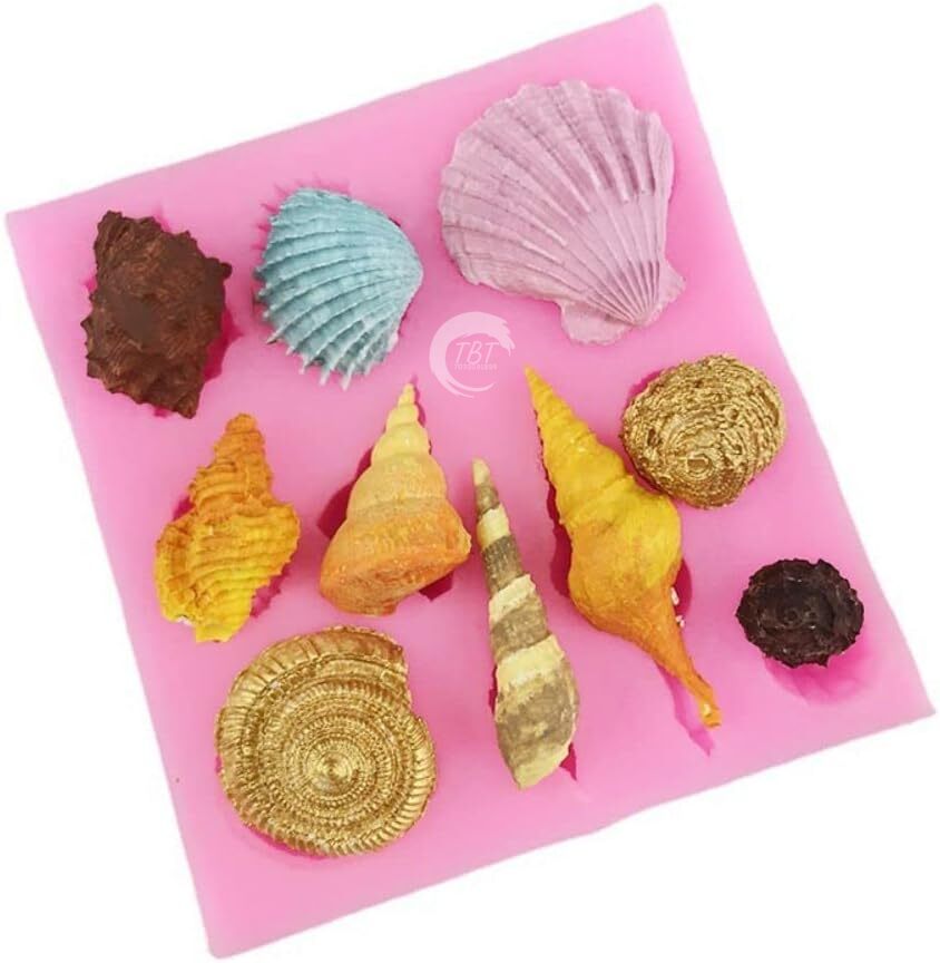 Sea Creatures Silicone Fondant Mold