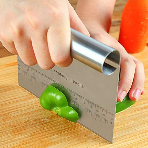 Stainless Steel Pizza Dough Scraper 12 Inch