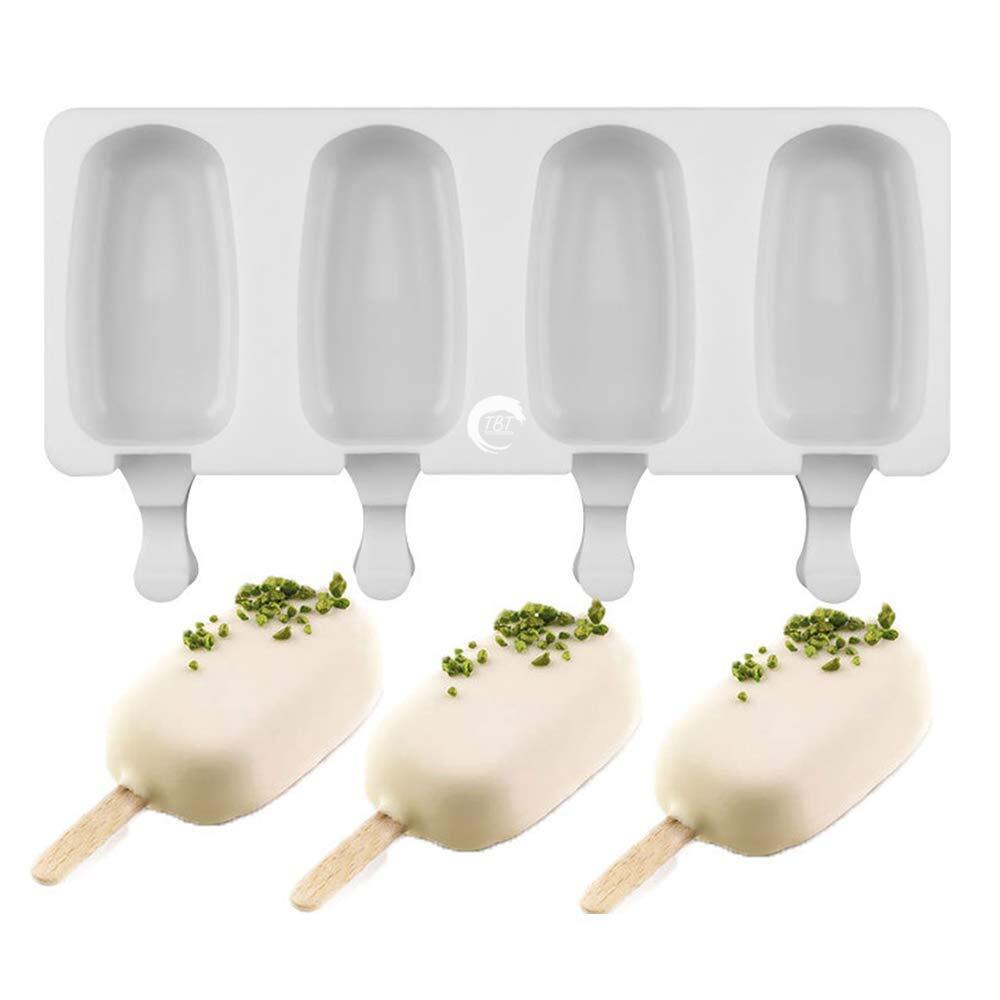 4 Cavity Small Size Silicone Cakesicle Mold