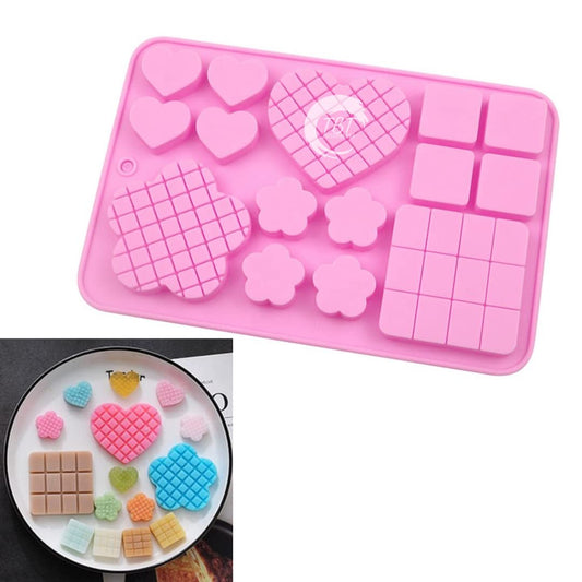 Waffles Shape Cadbury Chocolate Silicone Mold