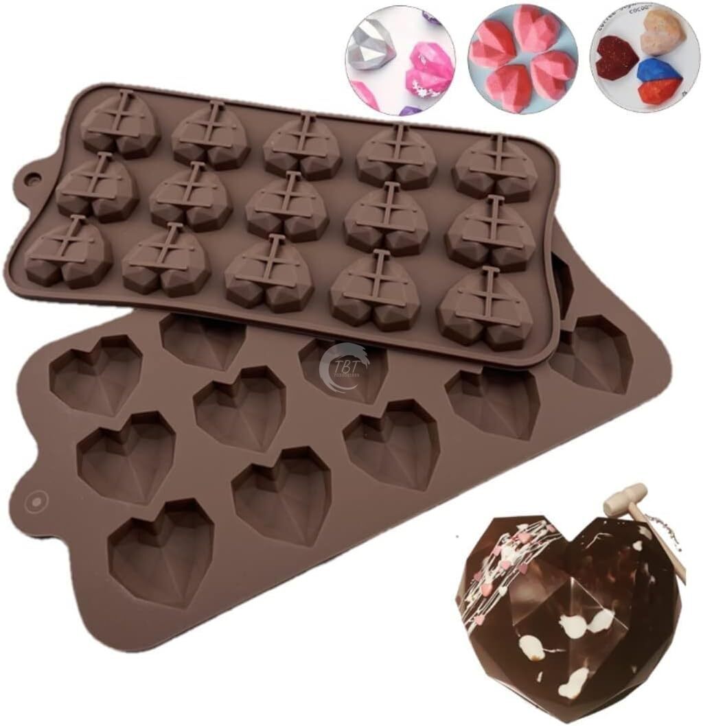Mini Heart Pinata Chocolate Silicone Mold