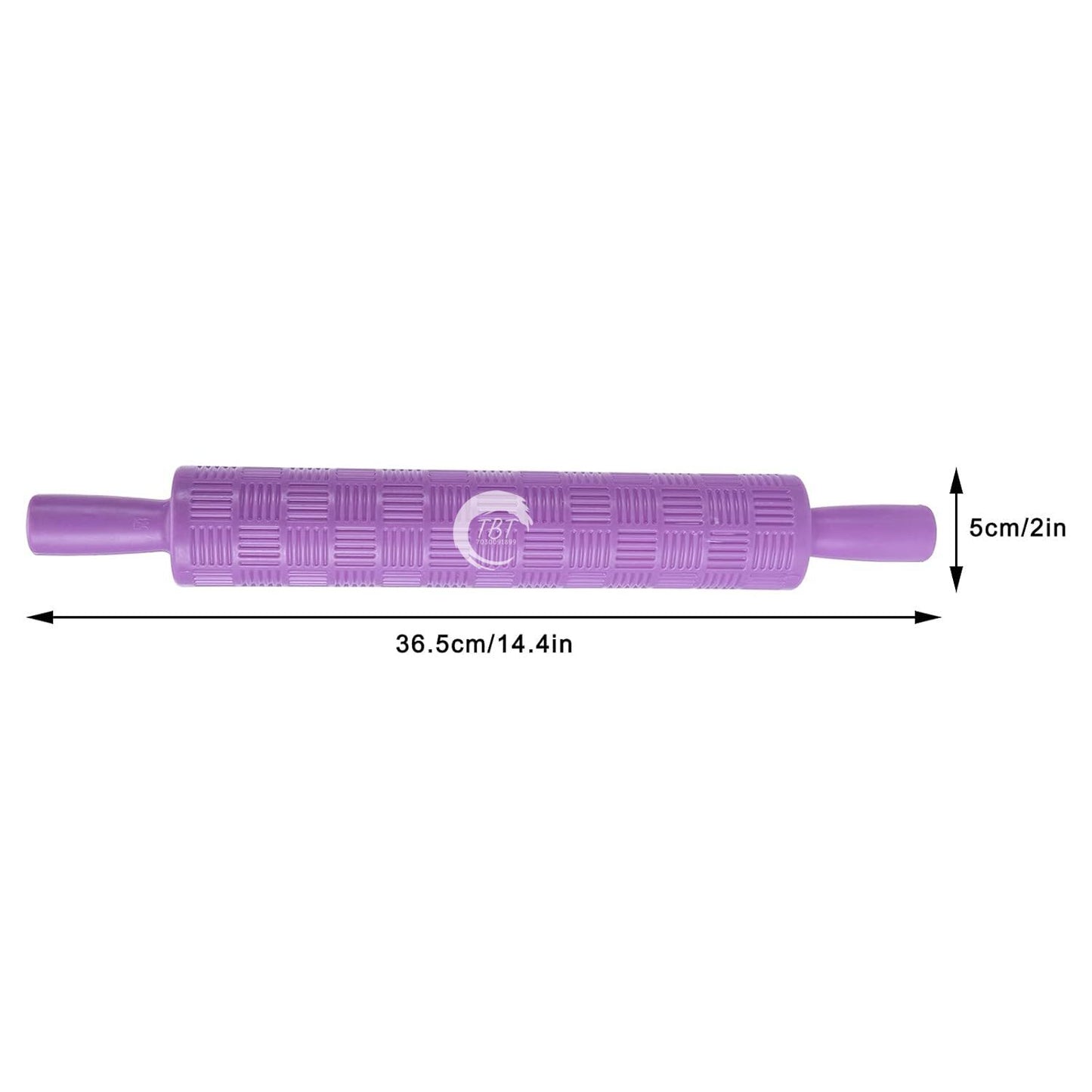 Patterned Fondant Rolling Pin #2