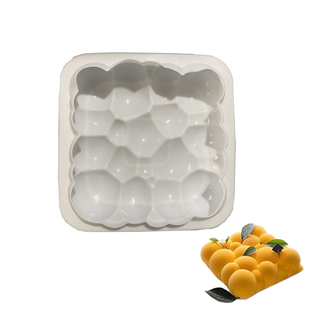 3D Bubbles Sky Cloud Silicone Cake Mold