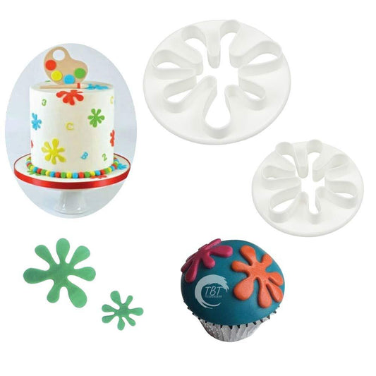 Splat Shape Cookie And Fondant Cutter