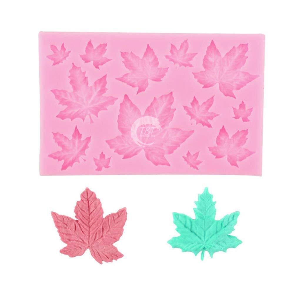 Maple Leaves Silicone Fondant Mold