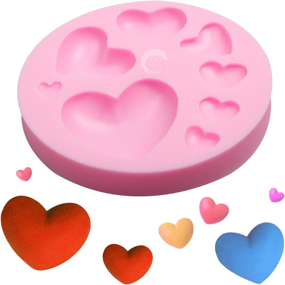 Heart Shape Chocolate Silicone Mold