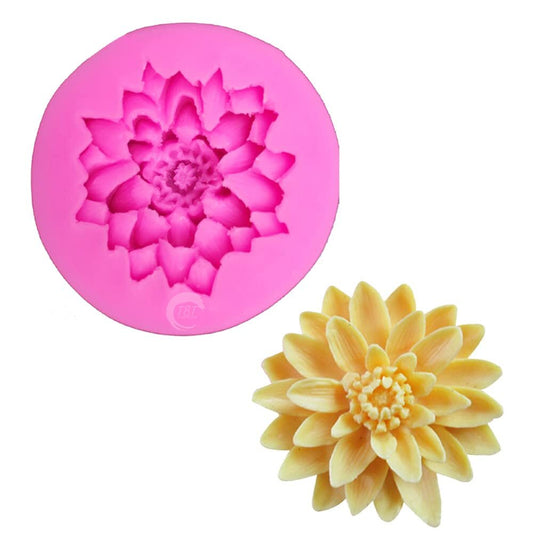 Lotus Flower Silicone Fondant Mold