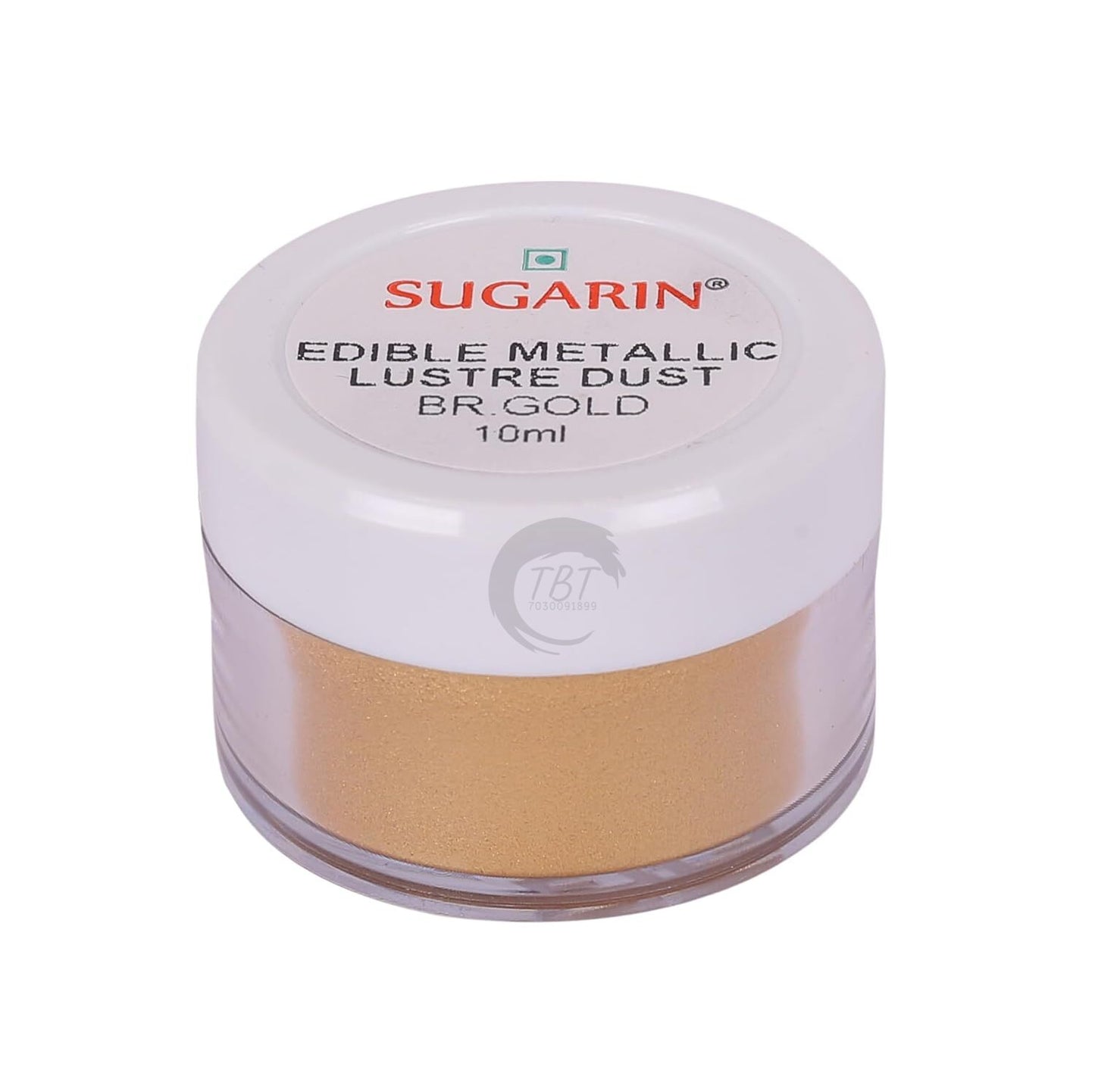 Sugarin Edible Lustre Dust 10 ML - Gold