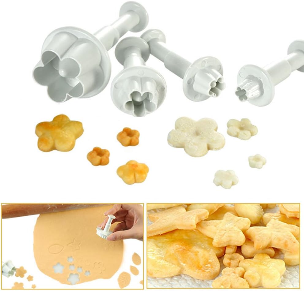 46 Pcs Cookie Fondant Cake Sugarcraft Decorating Tool Kit