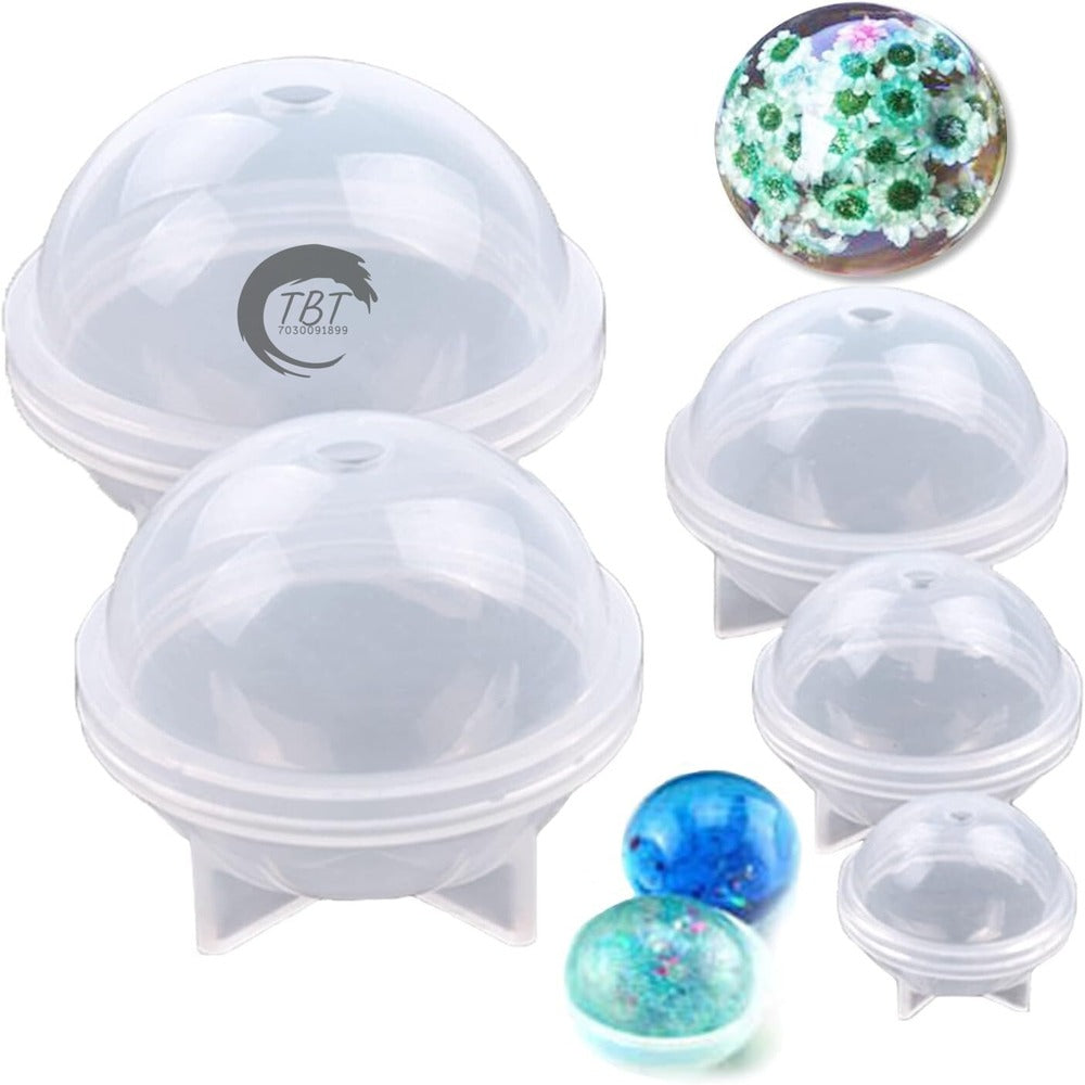 5 Pcs Ultimakes Silicone Ball Mold