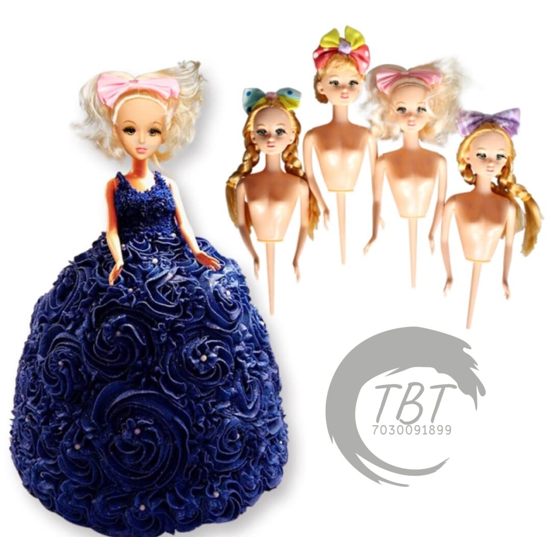 Half Premium Cake Doll for Cakes Decorations