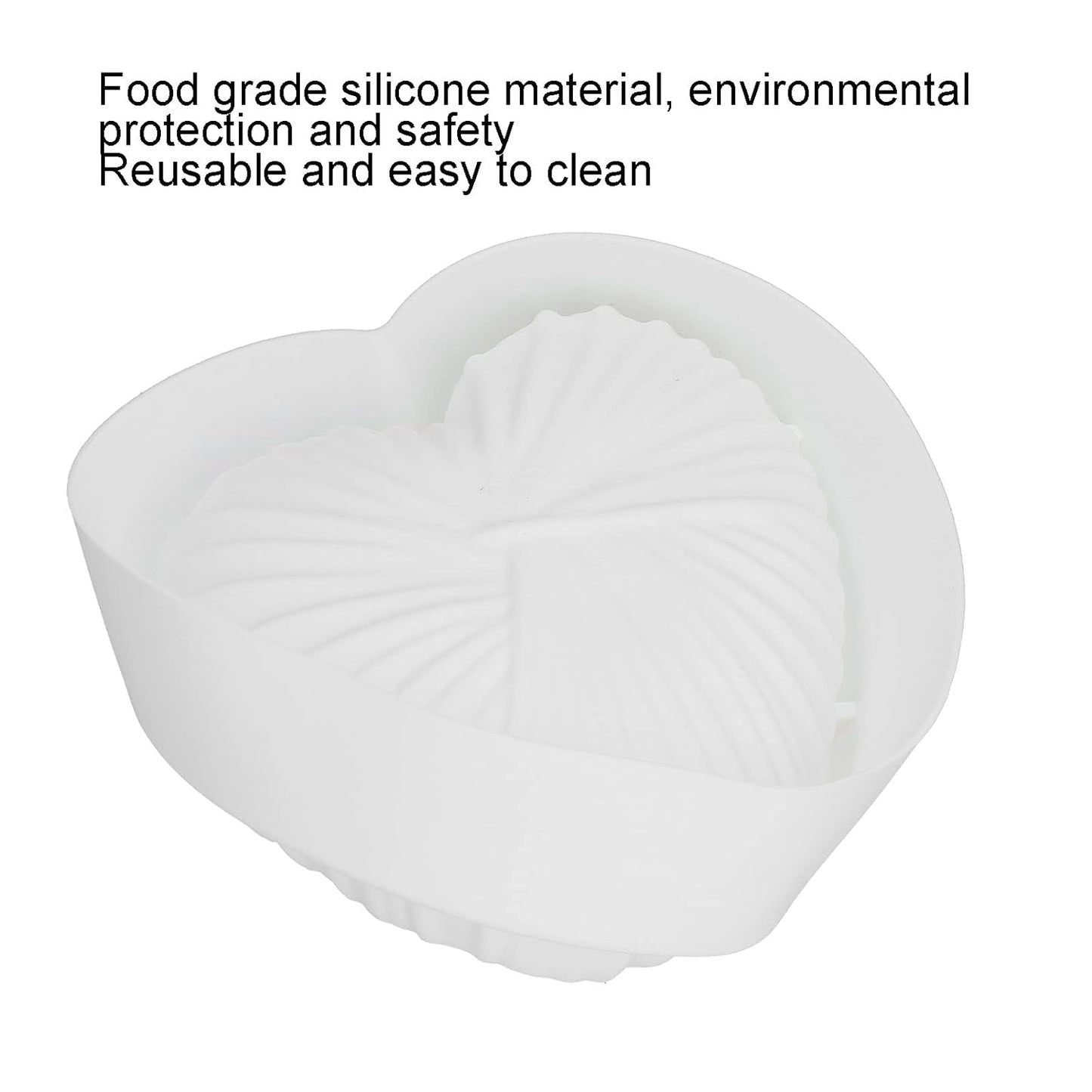 Valentine's Silicone Heart Cake Mold