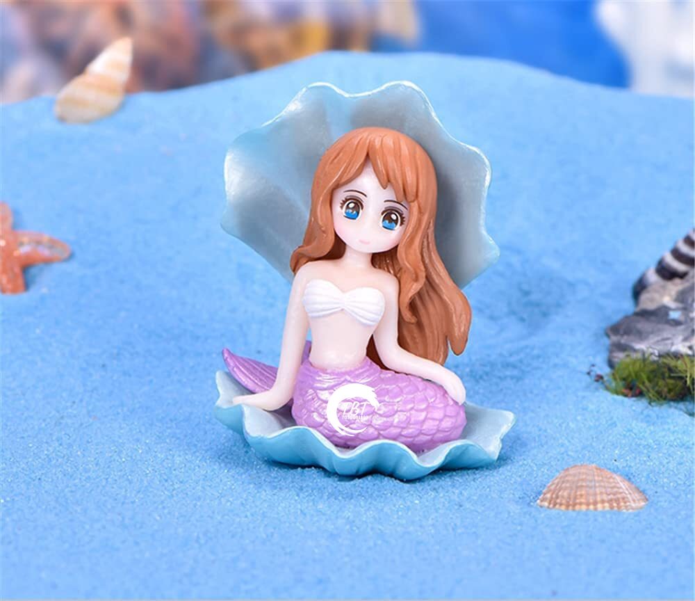 Mermaid Doll Cake Toy Set { Set Of 4 Piece }
