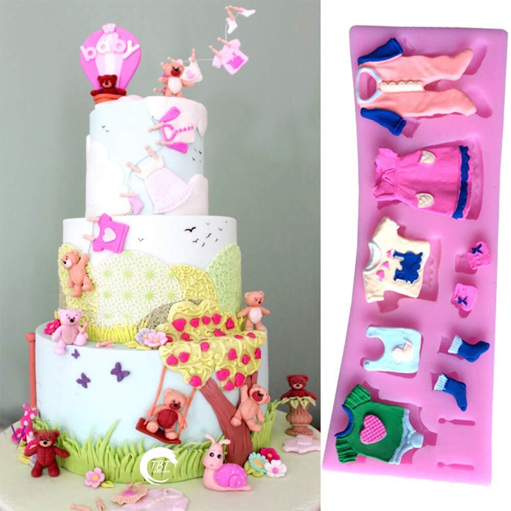 Baby Clothes Silicone Fondant Mold