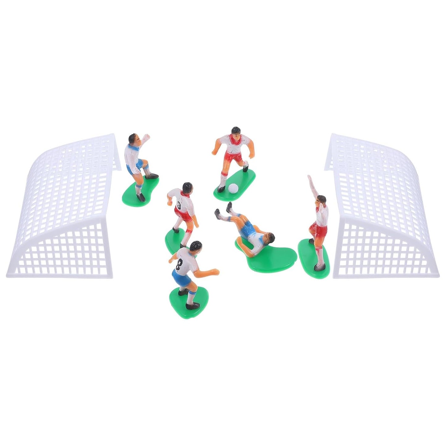 Football Cake Toy Topper Set { Set Of 6 Piece }