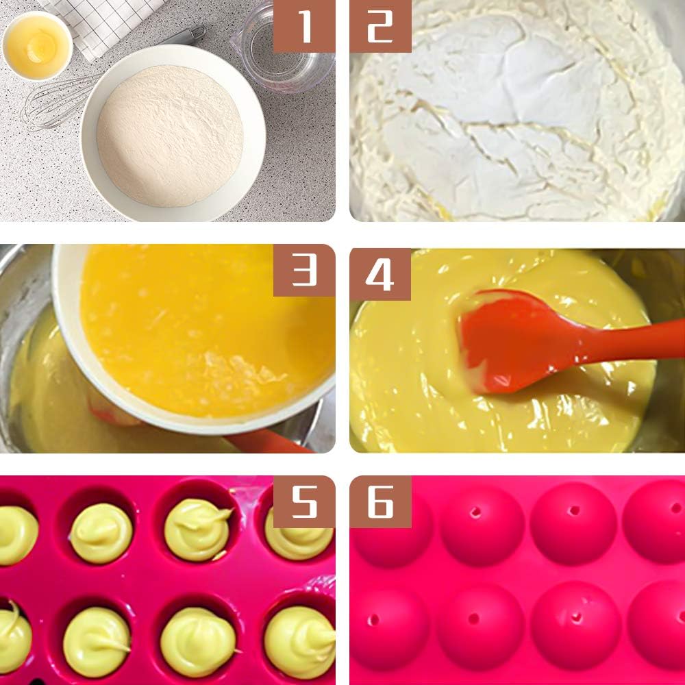 20 Cavity Silicone Full Lollipop Mold