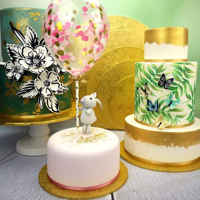 Round Golden Drum Board/Cake Drum Base 12 Inch